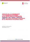Informe sobre Salud LGBT en la Provincia de Buenos Aires