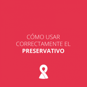 GIF Uso correcto del preservativo