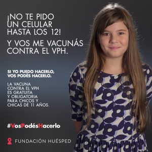 Fundación Huesped - Campaña de Vacunación contra el VPH