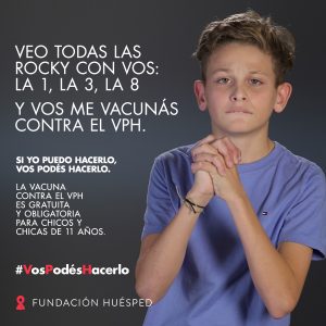 Fundación Huesped - Campaña de Vacunación contra el VPH
