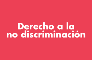 Población Trans Derecho a la no discriminación