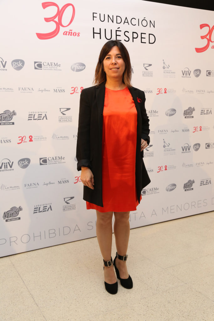 La periodista María O Donnell en la Cena Anual de Fundación Huésped por sus 30 años