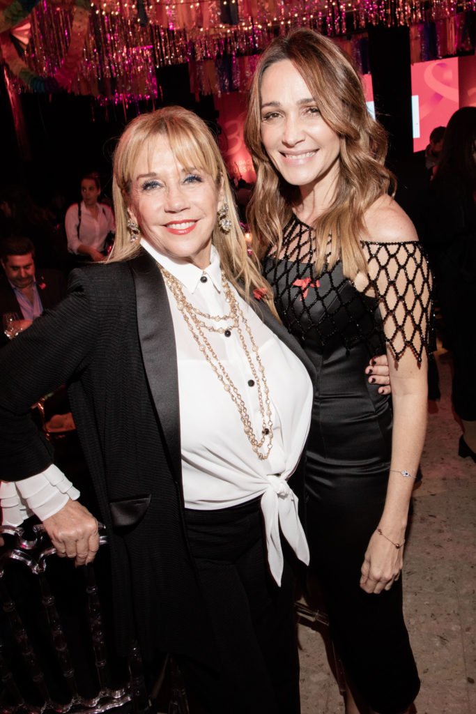 Marcela Tinayre y Vero Lozano en la cena anual de Fundación Huésped celebrando sus 30 años