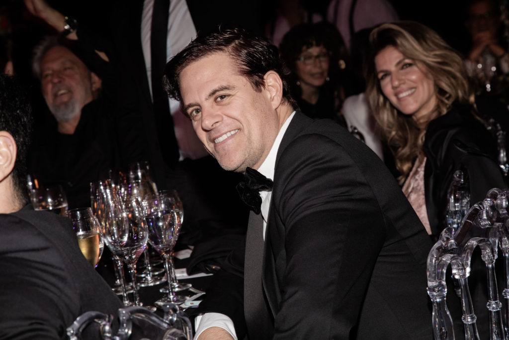 Mike Amigorena en la cena anual de Fundación Huésped celebrando sus 30 años