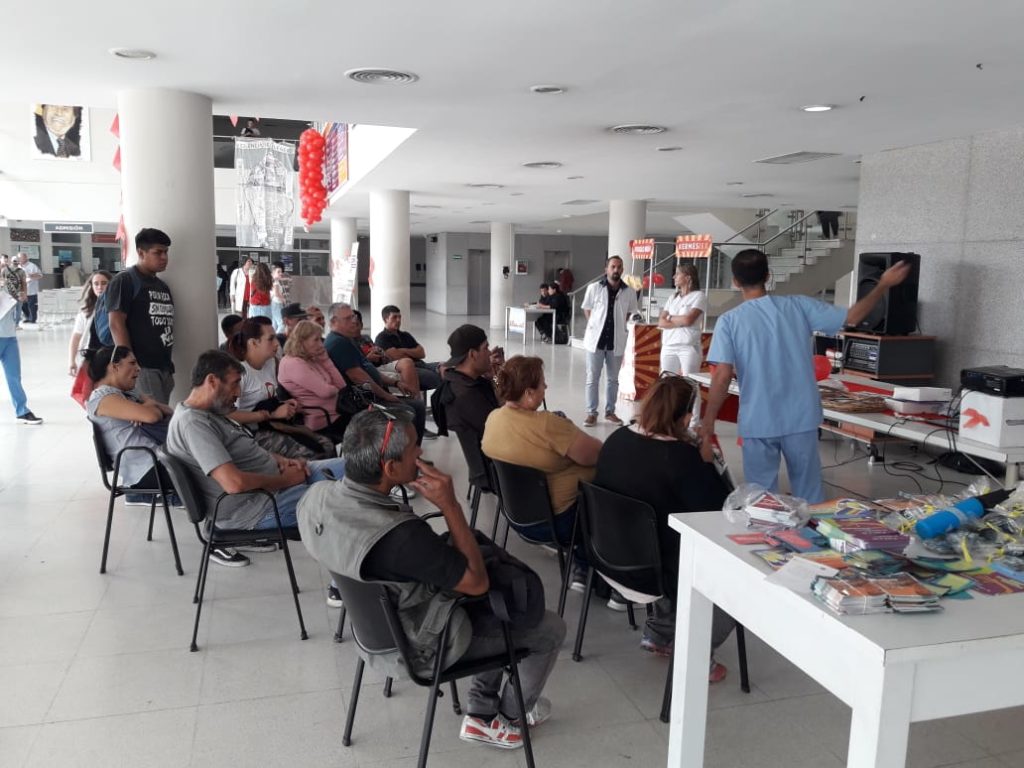 Día Mundial del Sida en el Hospital Balestrini
