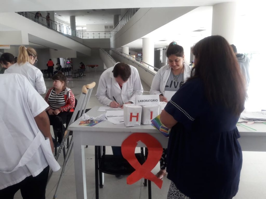 Día Mundial del Sida en el Hospital Balestrini