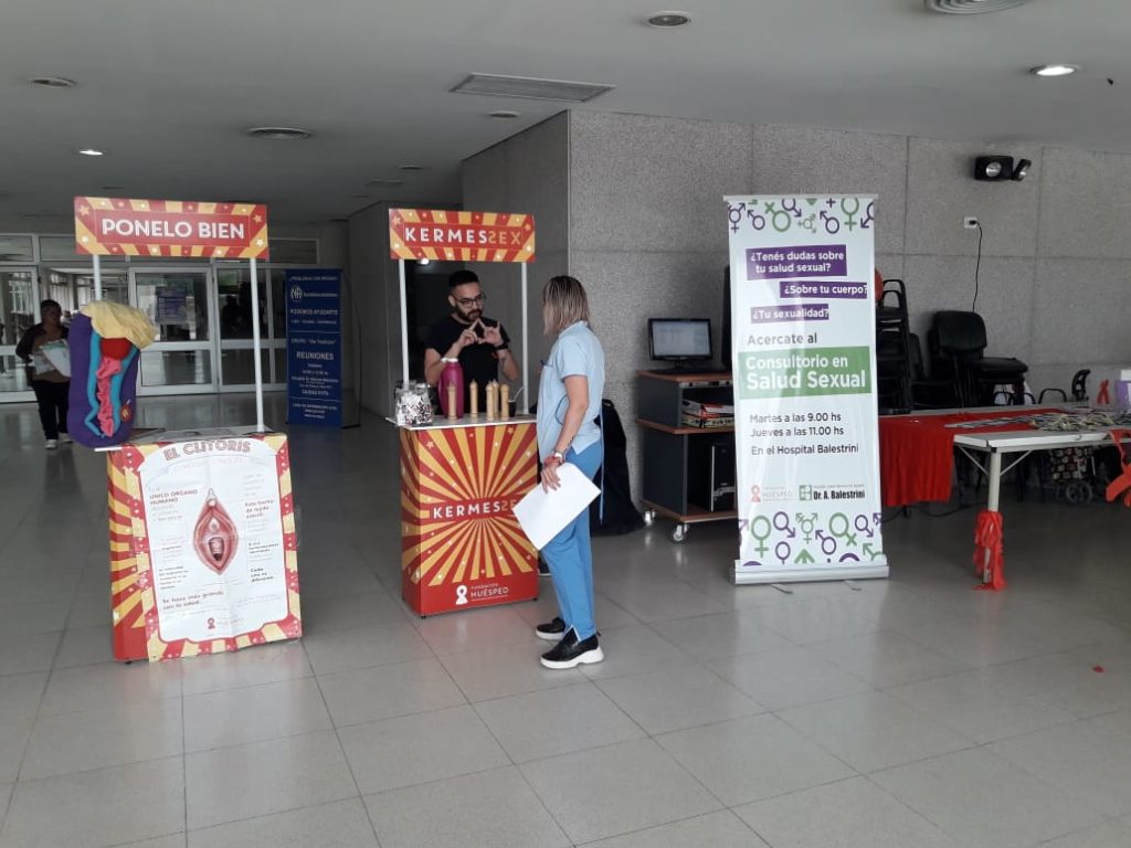 Día Mundial del Sida en el Hospital Balestrini