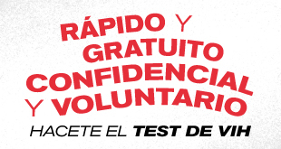 Rápido y gratuito, confidencial y voluntario. Hacete el test de VIH